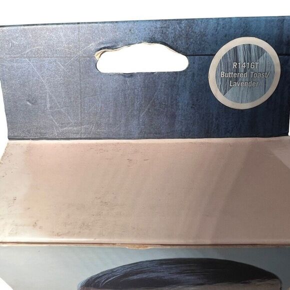 Hairdo 23" Color Splash Pony Hair Extensions Dark Blonde/ Lavender Wrap And Go - Picture 6 of 9